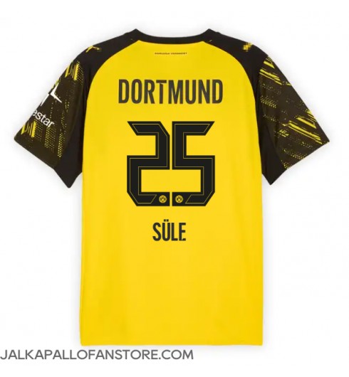 Borussia Dortmund Niklas Sule #25 Kotipaita 2025-26 Lyhythihainen Borussia Dortmund Niklas Sule #25 Kotipaita 2025-26 Lyhythihainen